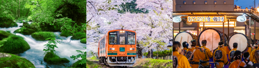 五所川原　街並み　写真