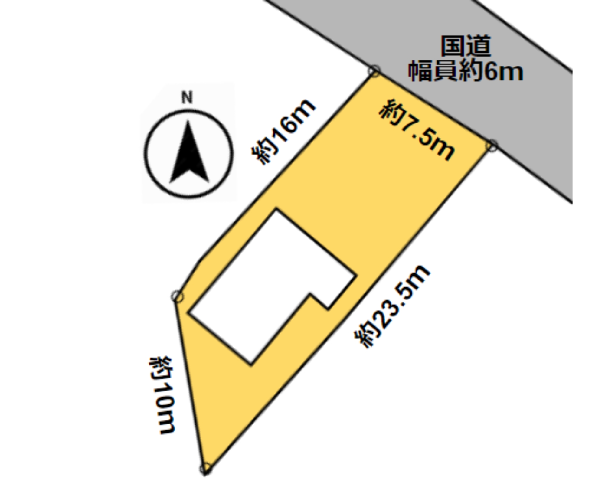 土地形状・接道状況