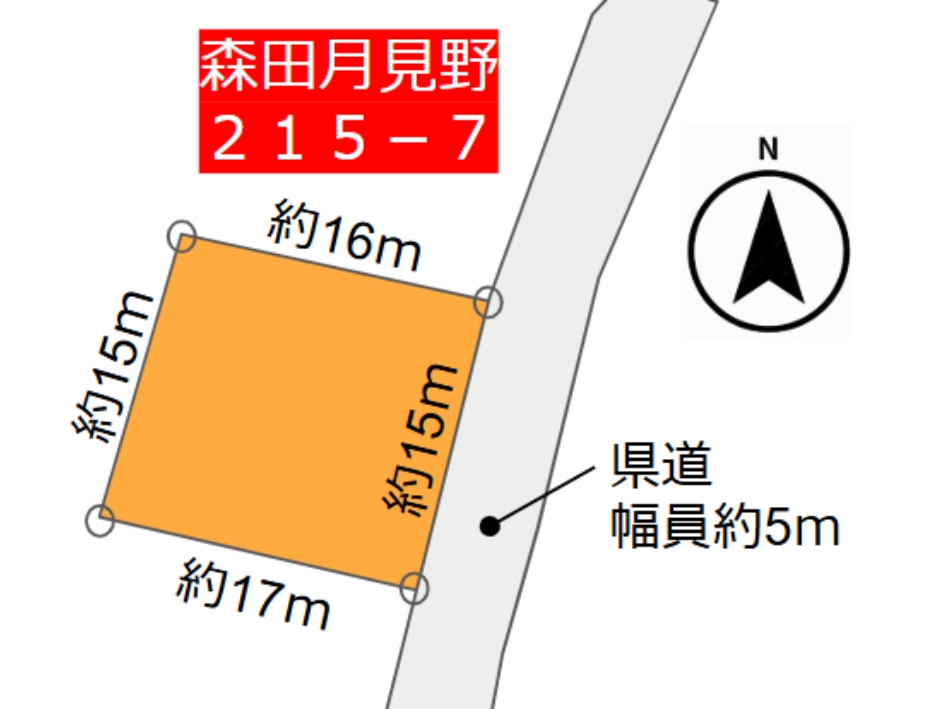 215番7:区画図(掲載資料)