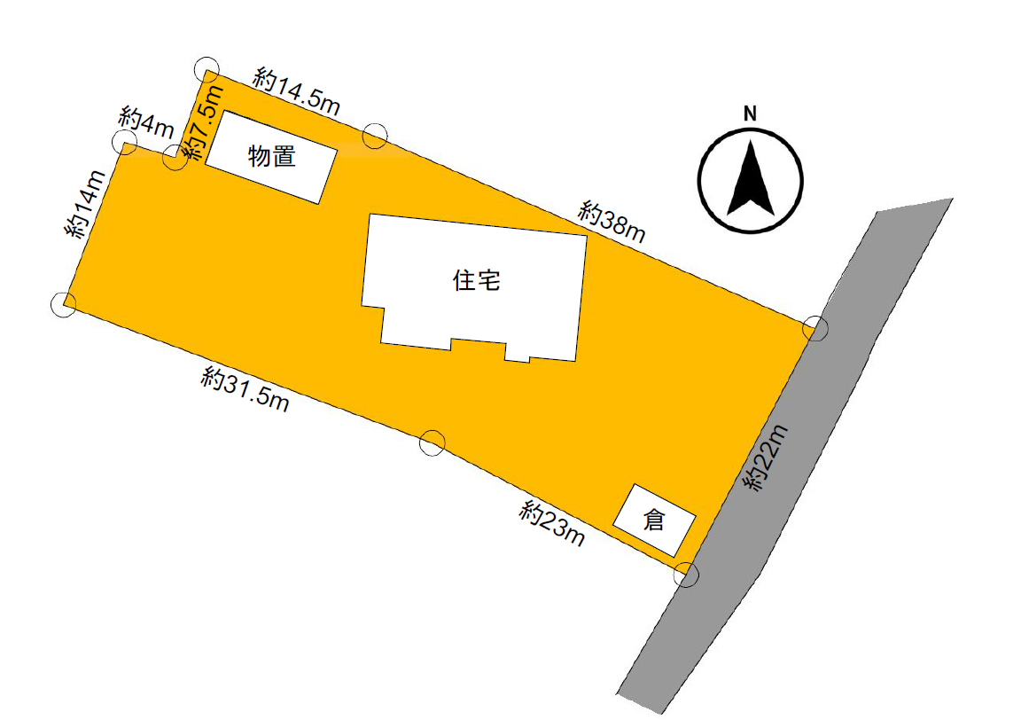 土地形状・接道状況